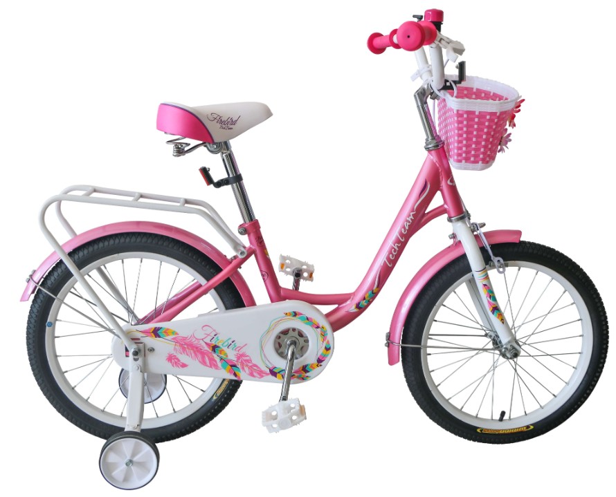 Детский велосипед Tech Team Firebird 16" 2020 (розовый)