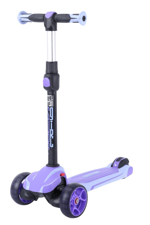 Самокат Tech Team SURF GIRL 2021 трехколесный (фиолетовый)