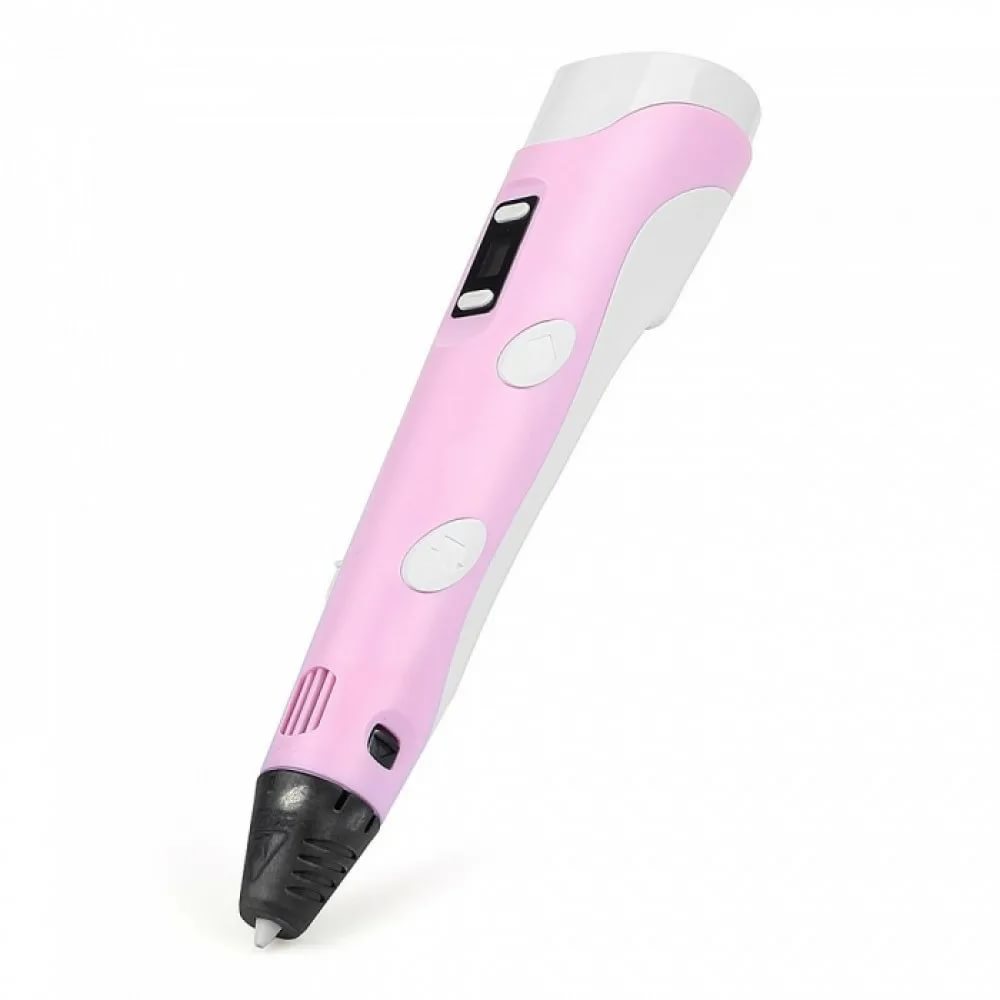 3D ручка 3DPEN-3 с LCD дисплеем (розовая)
