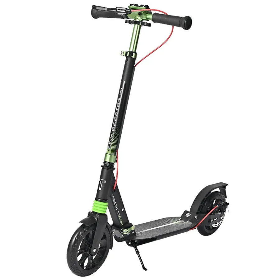 Самокат CITY SCOOTER DISK BRAKE 2022 (зелёный)