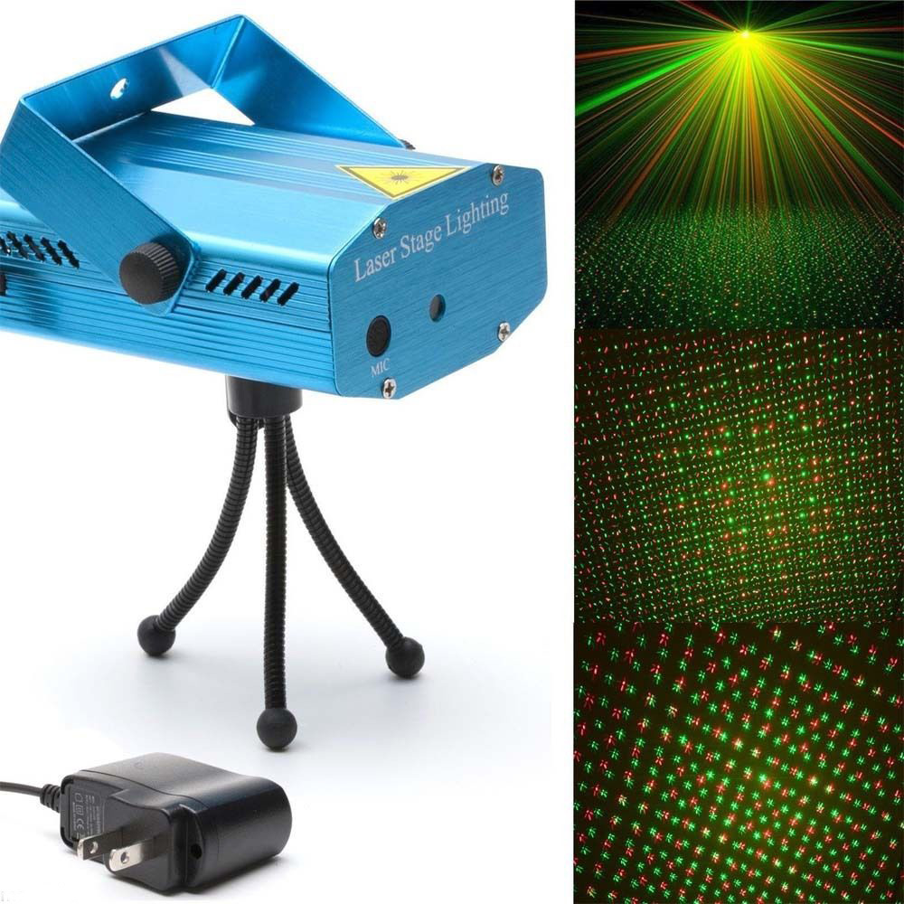 Лазерный проектор mini Laser Stage Lighting